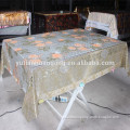 Gold and Silver Printed PVC Oblong Table Cloth